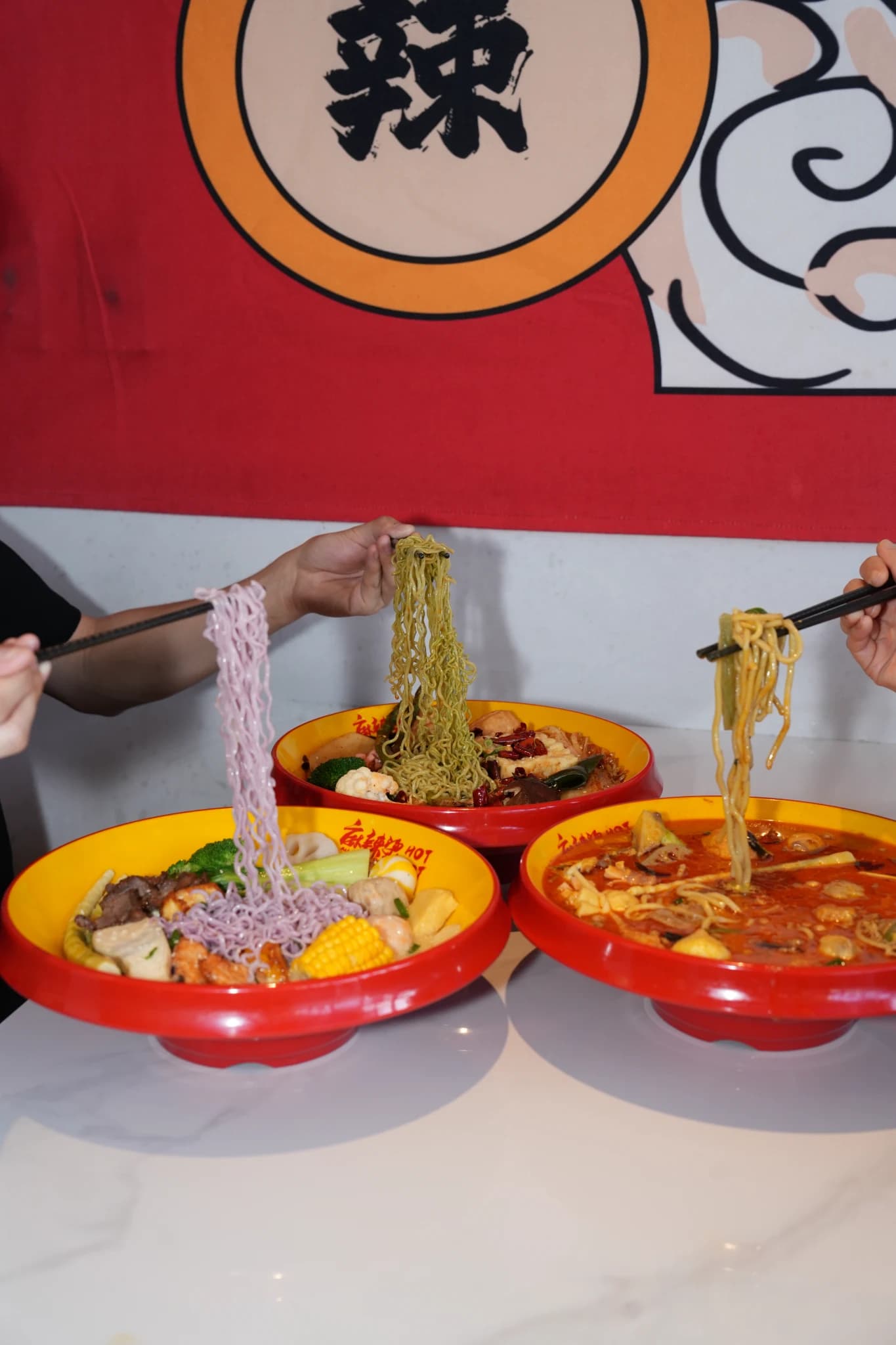 The dining room at Mala Town