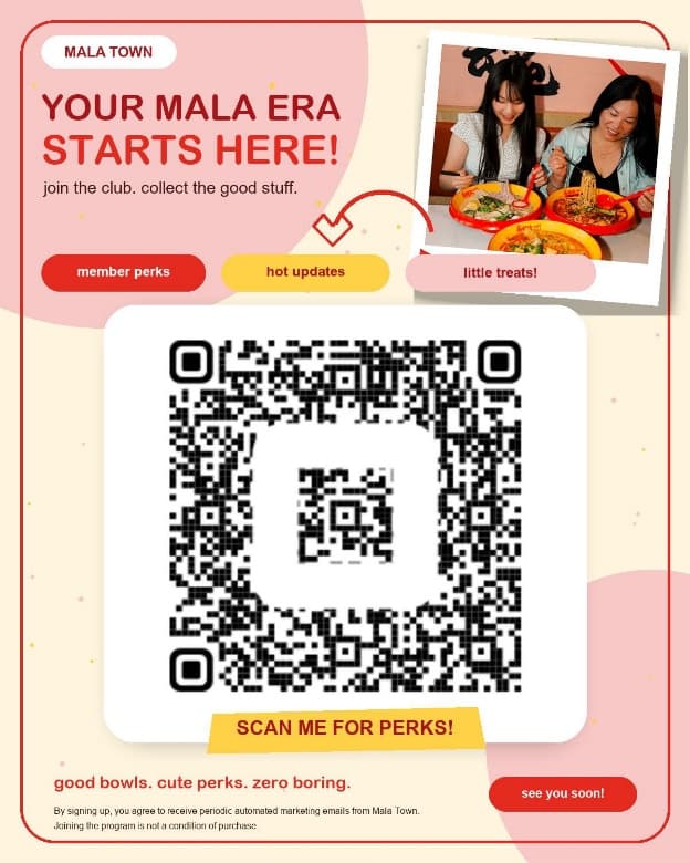 Membership rewards poster